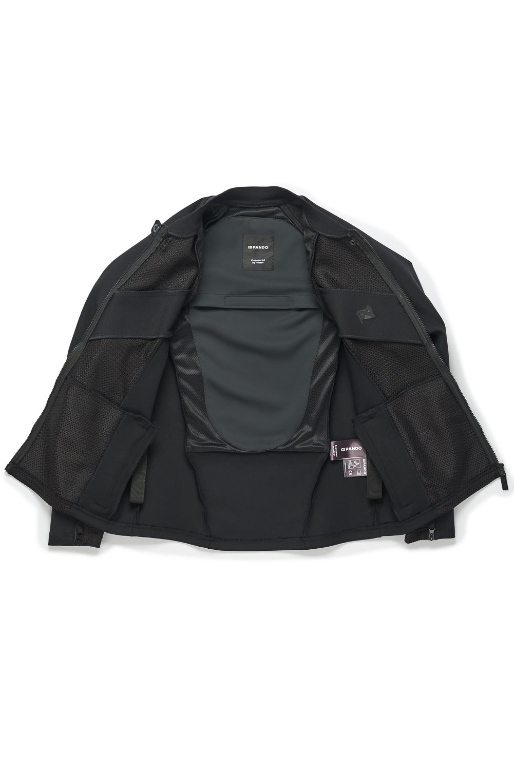 Jacket front back armor