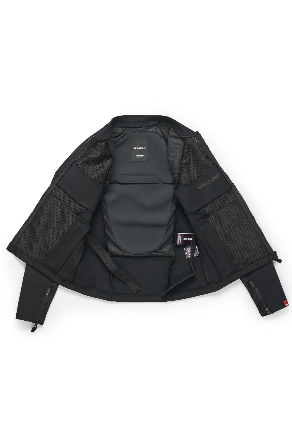 Jacket front back armor