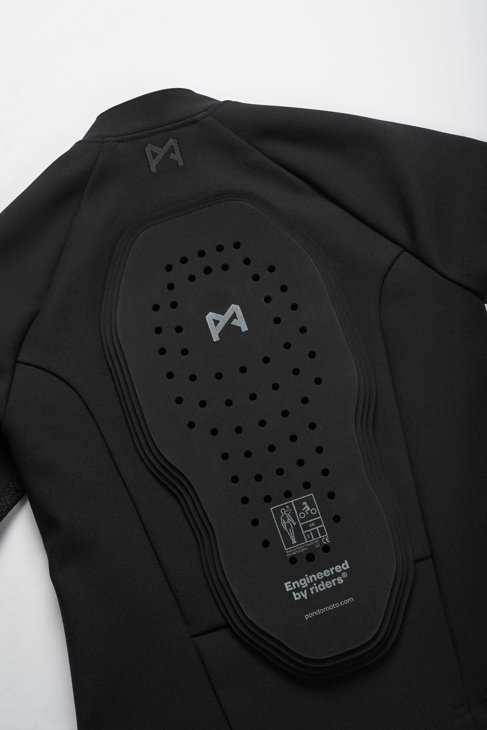 Close up back armor